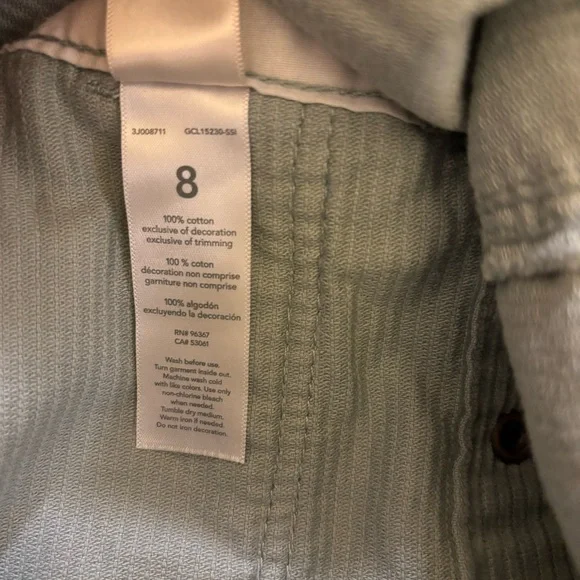 Oshkosh B’gosh Girls Cotton Overalls - Size 8 - Picture 7 of 7